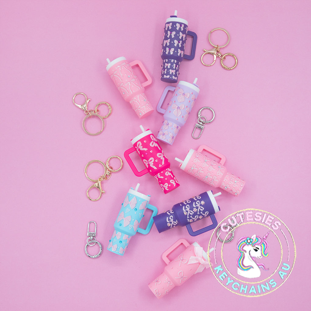 Cute Lip Balm Holder - Bling Bow Collection