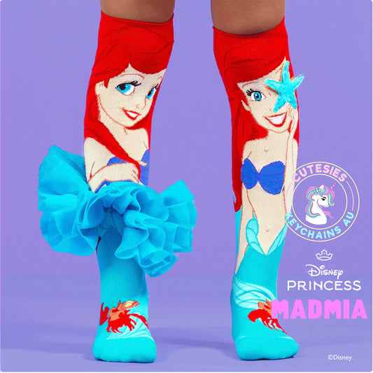 Princess Ariel Socks - Toddler and Adult - Disney socks, Princess socks, princess ariel socks, disney princesses