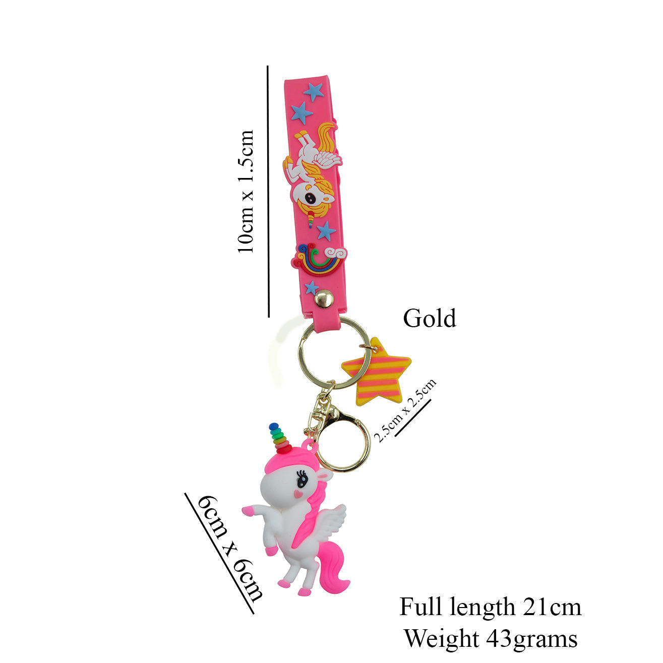 Cute Pink Unicorn Star Keychain, Key Chain for Women, Key Chain for kids, Gifts for girl keychain, kawaii keychain, cute keychain Australia