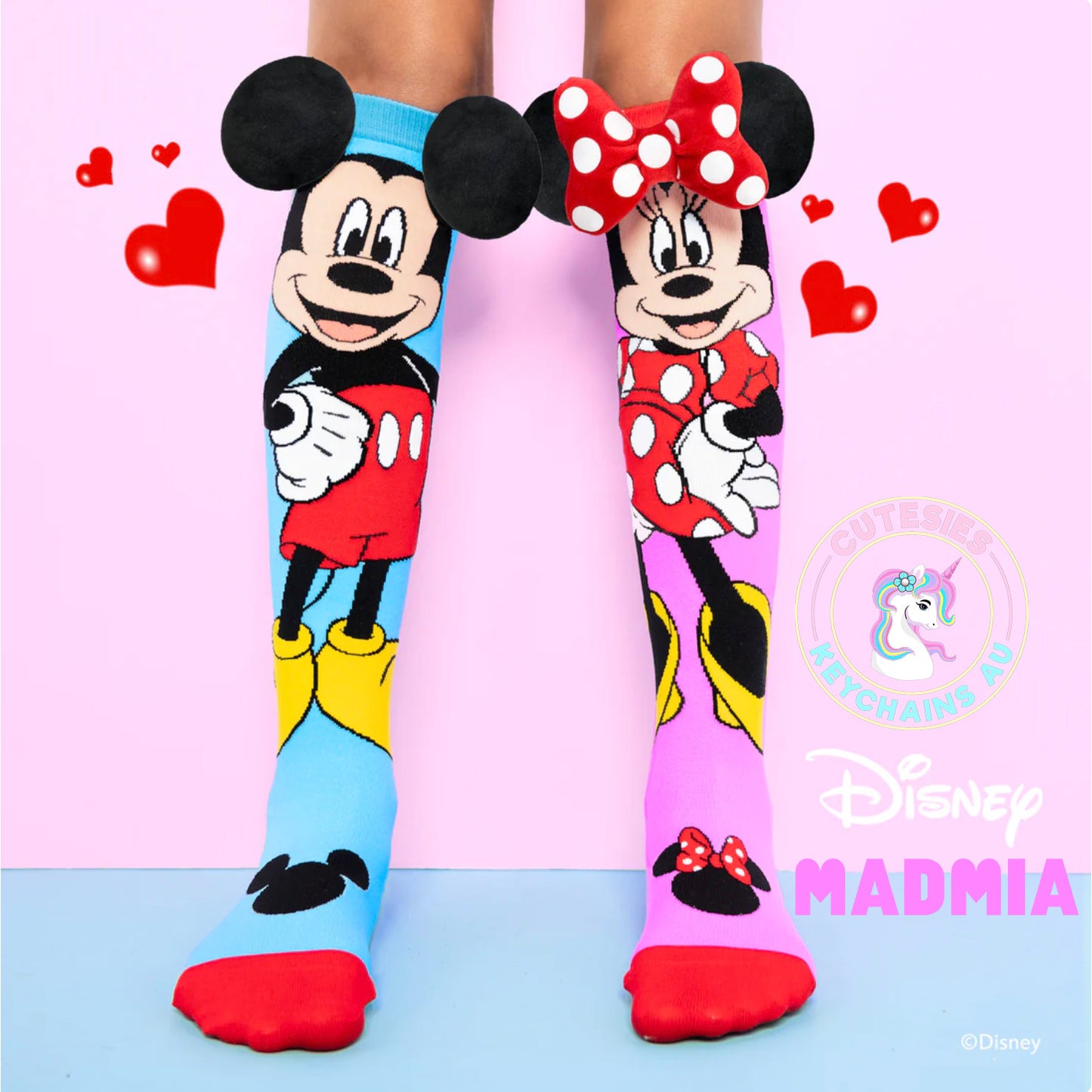 Mickey and Minnie Mouse Socks - Toddler and Adult - Disney Socks, Mickey Mouse, Minnie Mouse, Mickey and Minnie mouse socks