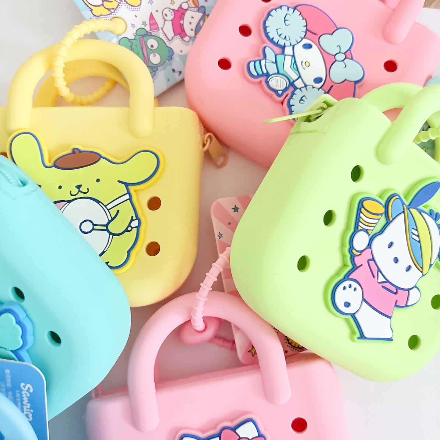 Mini Silicone diy Beach Bag (Genuine) - Headphone storage