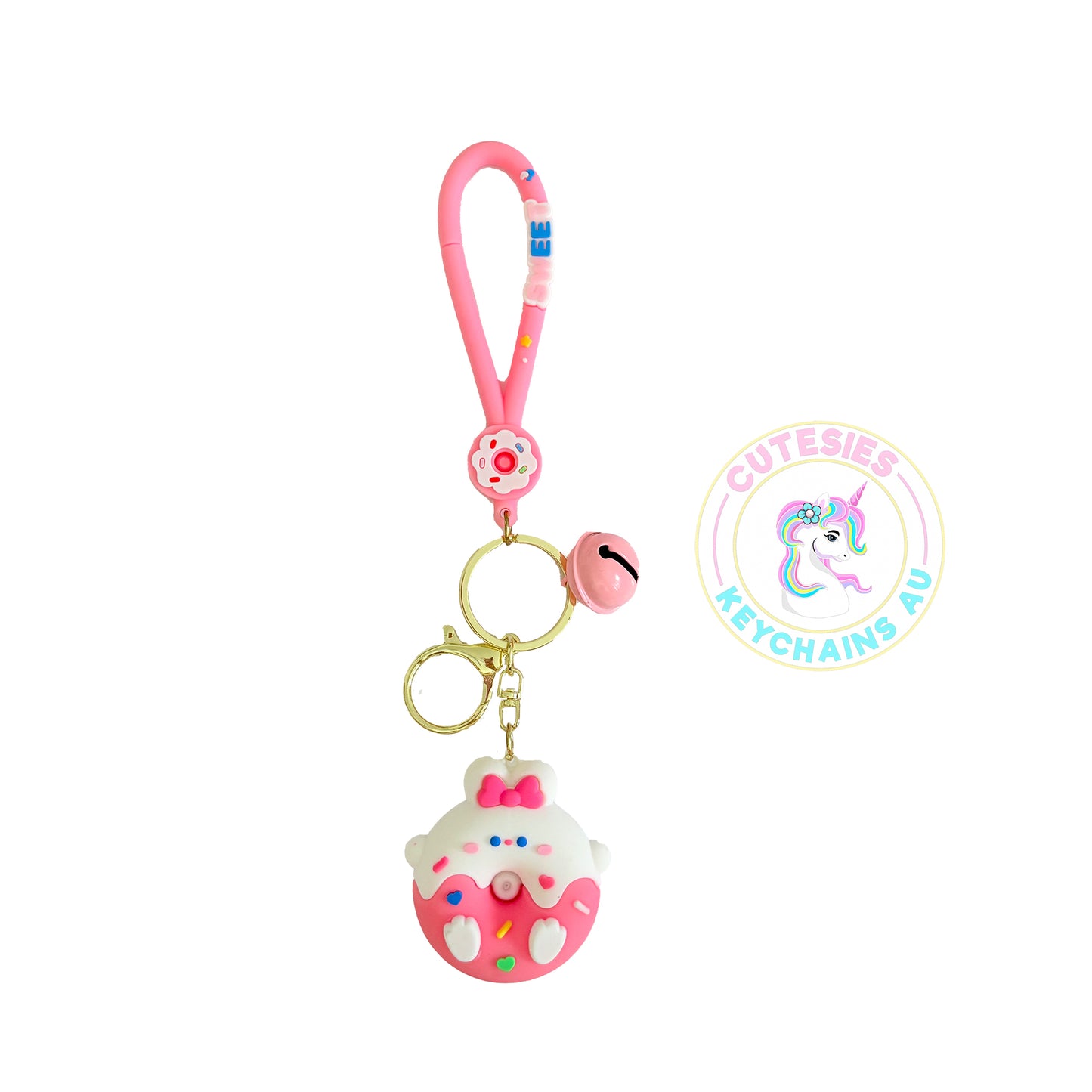 SWEET KAWAII DONUT KEYCHAINS