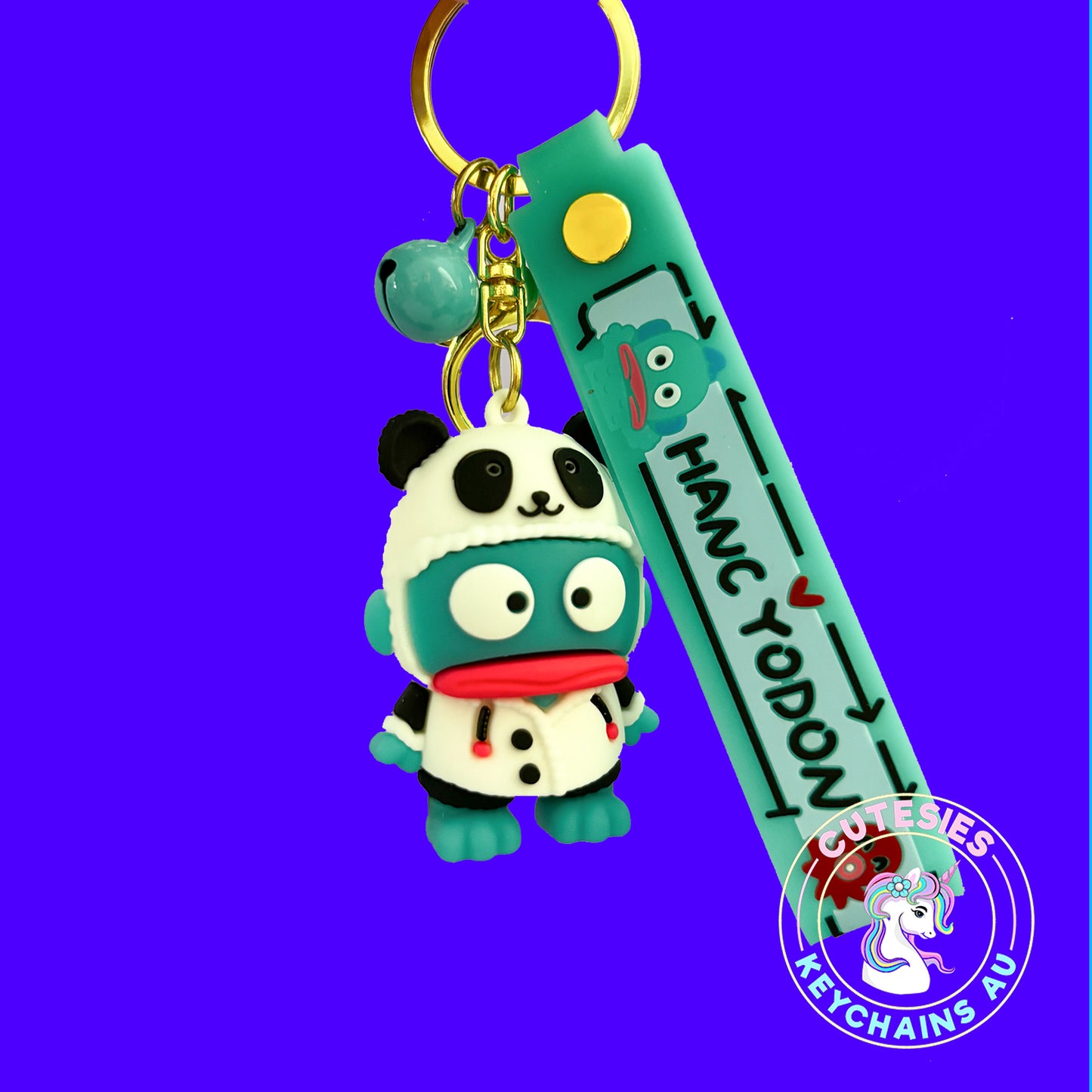 Cute Hang Yodon Fish Keychain - 3d Keychain, Key Chain for Women, Keychain for kids, Gifts for girl keychain, kawaii keychain,