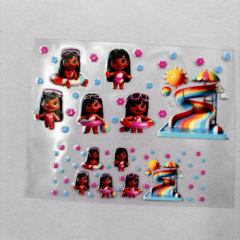 Transfers for mini tumblers