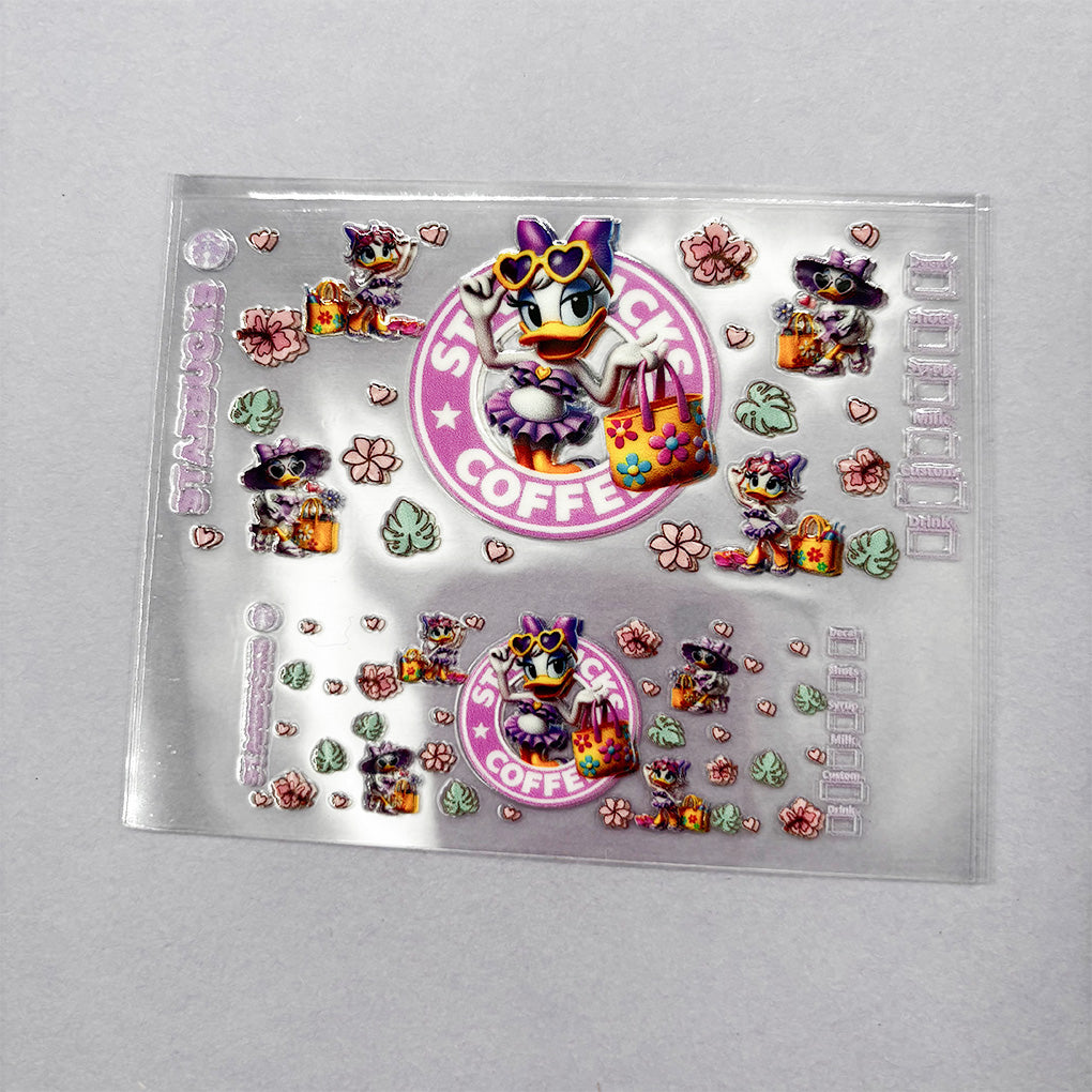 Transfers for mini tumblers