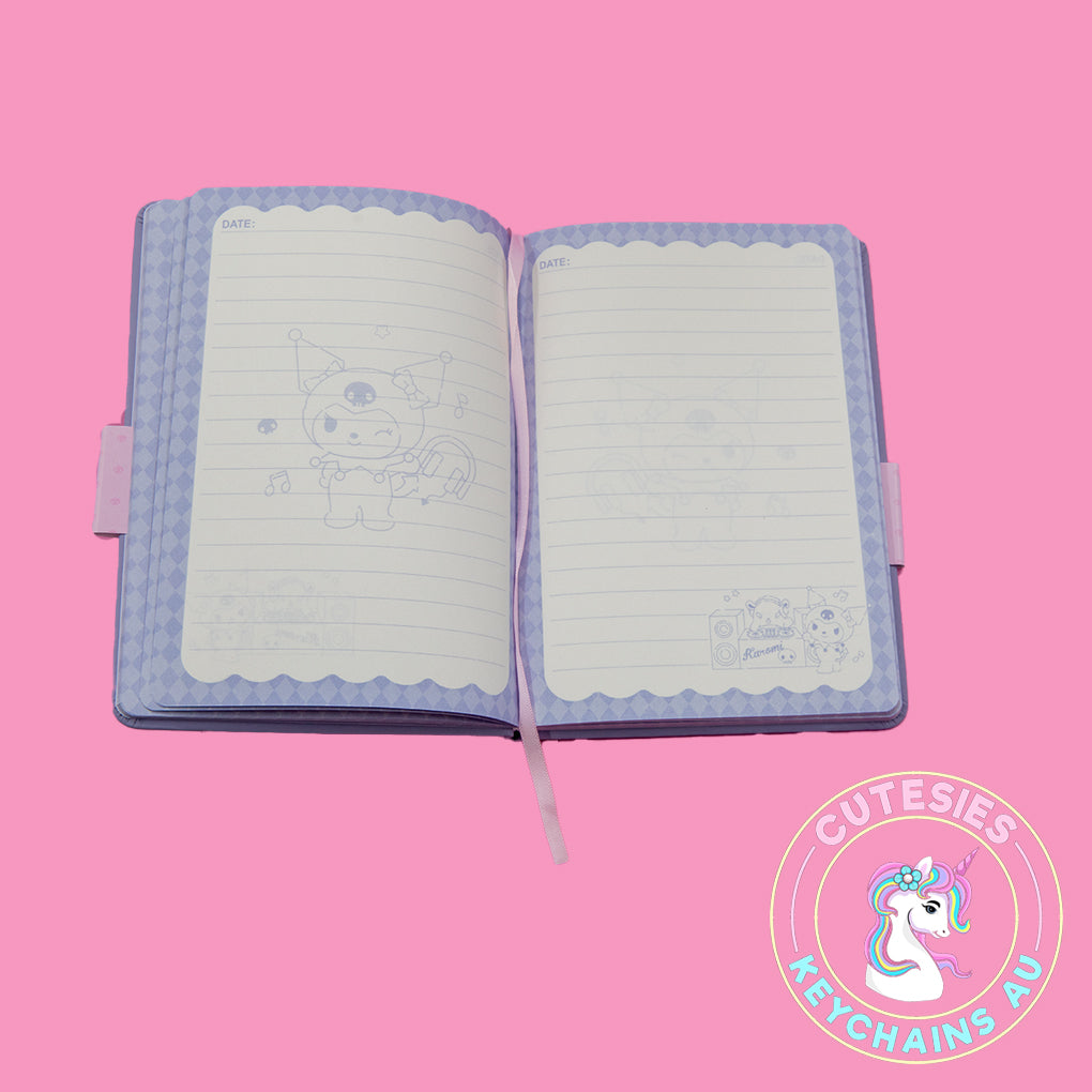 Cute B6 Notebook - Sanrio character book, journal, memo pad, my melody memo pad, mothers day gift