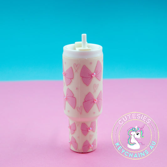 Mini tumbler Lip Balm Holder Keychain (Princess in Love) - Standard Edition