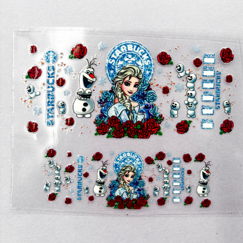Transfers for mini tumblers