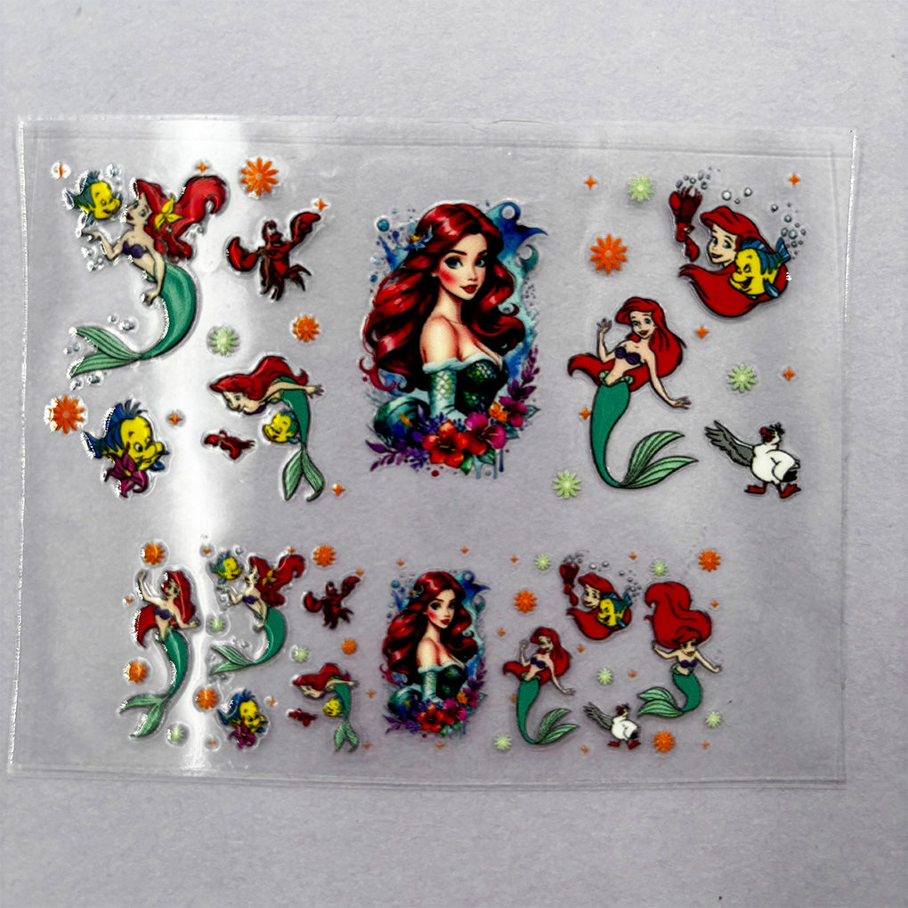 Transfers for mini tumblers