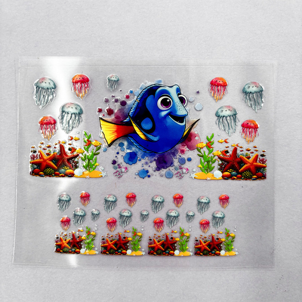 Transfers for mini tumblers