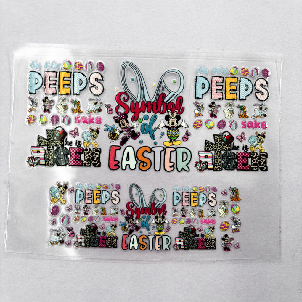 Transfers for mini tumblers