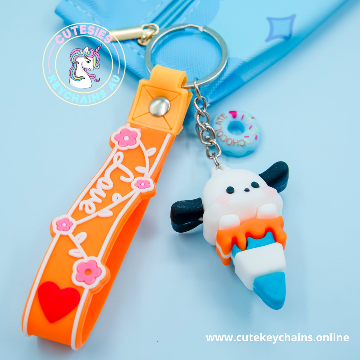 Cute Puppy Keychain - 3d Keychain, Keychain for Women, Keychain for kids, Gifts for girl keychain, kawaii keychain, cute keychain Australia, frog lover, Kawaii Lover&nbsp;</p> <p data-mce-fragment="1">&nbsp;</p>