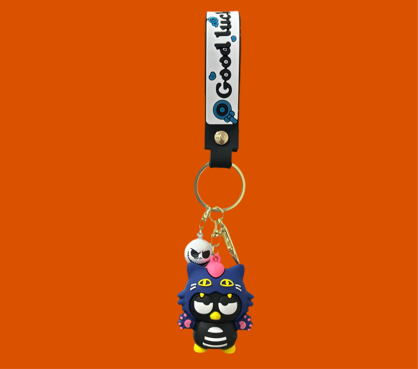 Cute Halloween keychain penguin