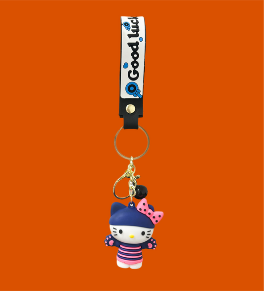 Cute Halloween Keychain Kitty