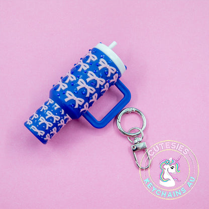 Mini plastic tumbler container to hold items