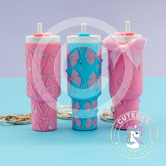 Cute Lip Balm Holder - Bling Bow Collection