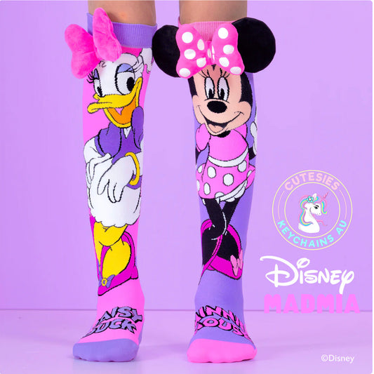 Minnie Mouse and Daisy Duck Socks - Toddler and Adult - Disney socks, Daisy duck socks, Minnie mouse socks, socks for girls, cute socks