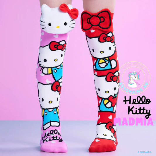 Hello Kitty Socks - Toddler and Adult -Sanrio socks, Hello Kitty, hello kitty knee high socks,  kawaii socks