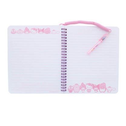 HELLO KITTY SNACK SHOP NOTEBOOK AND PEN