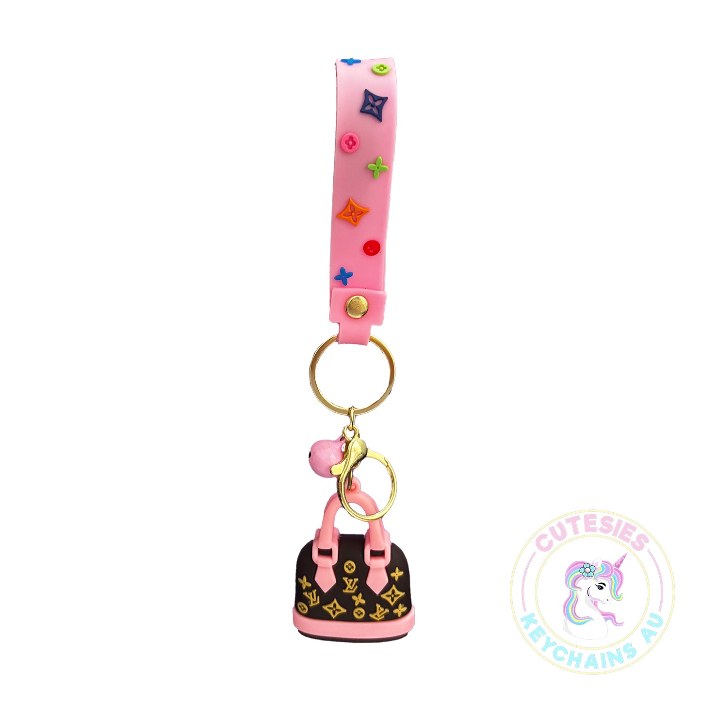 Cute Designer LV Handbag Keychain, Cute Keychain, LV Bag, LV Bag Keychain