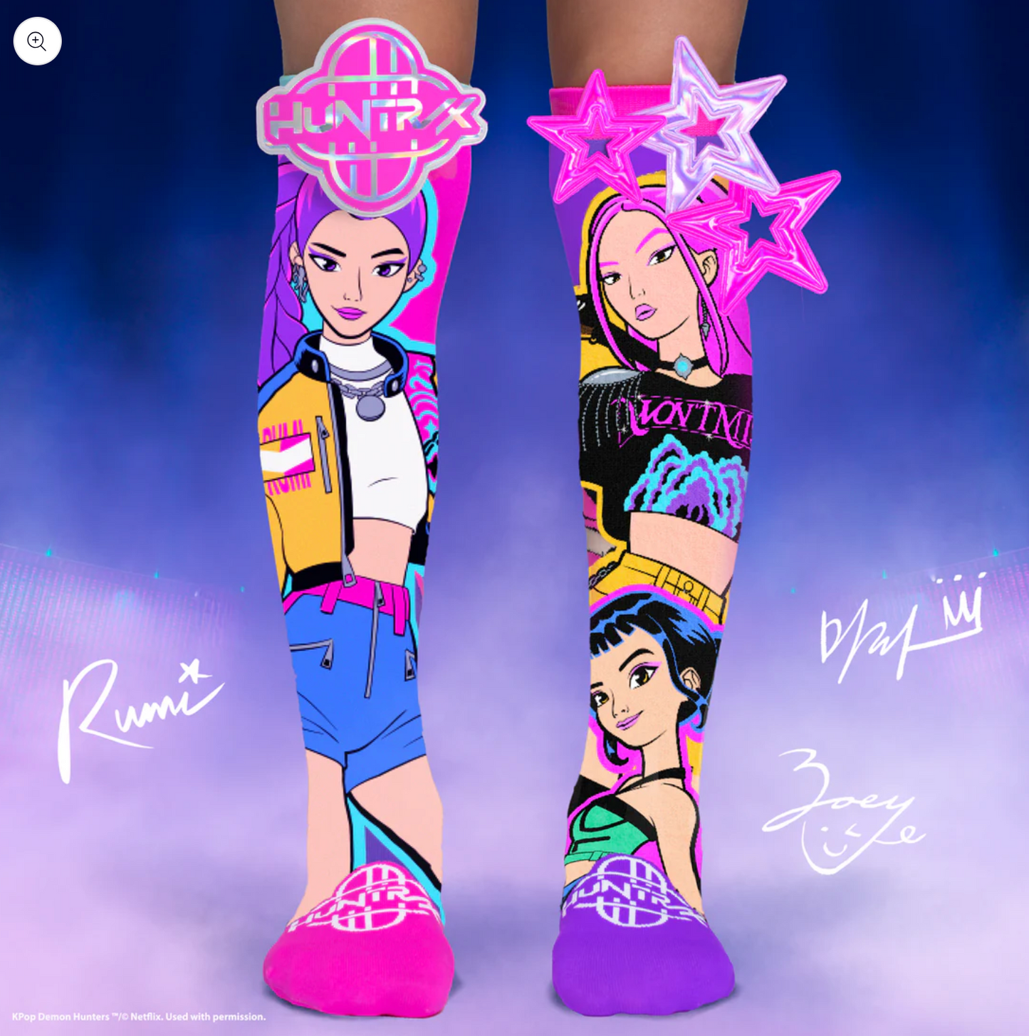 KPOP DEMON HUNTERS - PRE ORDER SOCKS - MADMIA SOCKS, crazy sock day socks