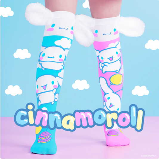Cinnamaroll Socks - Toddler and Adult -Sanrio socks, Cinna socks, blue socks, sanrio socks australia
