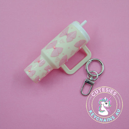 Mini tumbler Lip Balm Holder Keychain (Princess in Love) - Standard Edition
