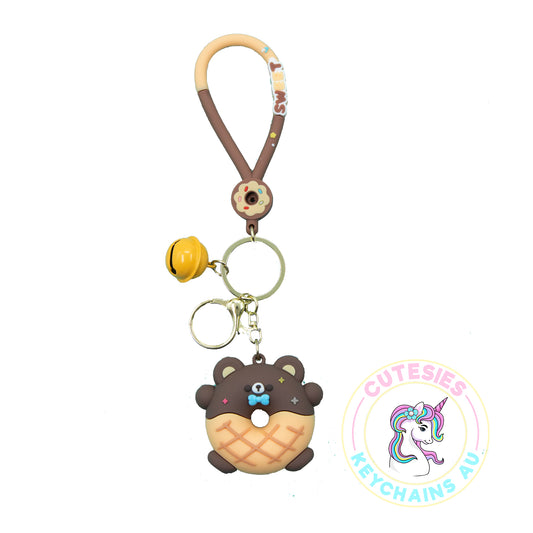 Cute Bear Keychain, Keychain for Women, Keychain for kids,  Gifts for girl keychain, kawaii keychain, cute keychain Australia