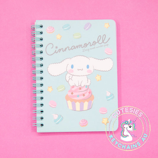 Cute Small Binder Notebook - A5 size notebook, kawaii notebook, small binder notebook, kawaii school supplies, aesthetic stationery