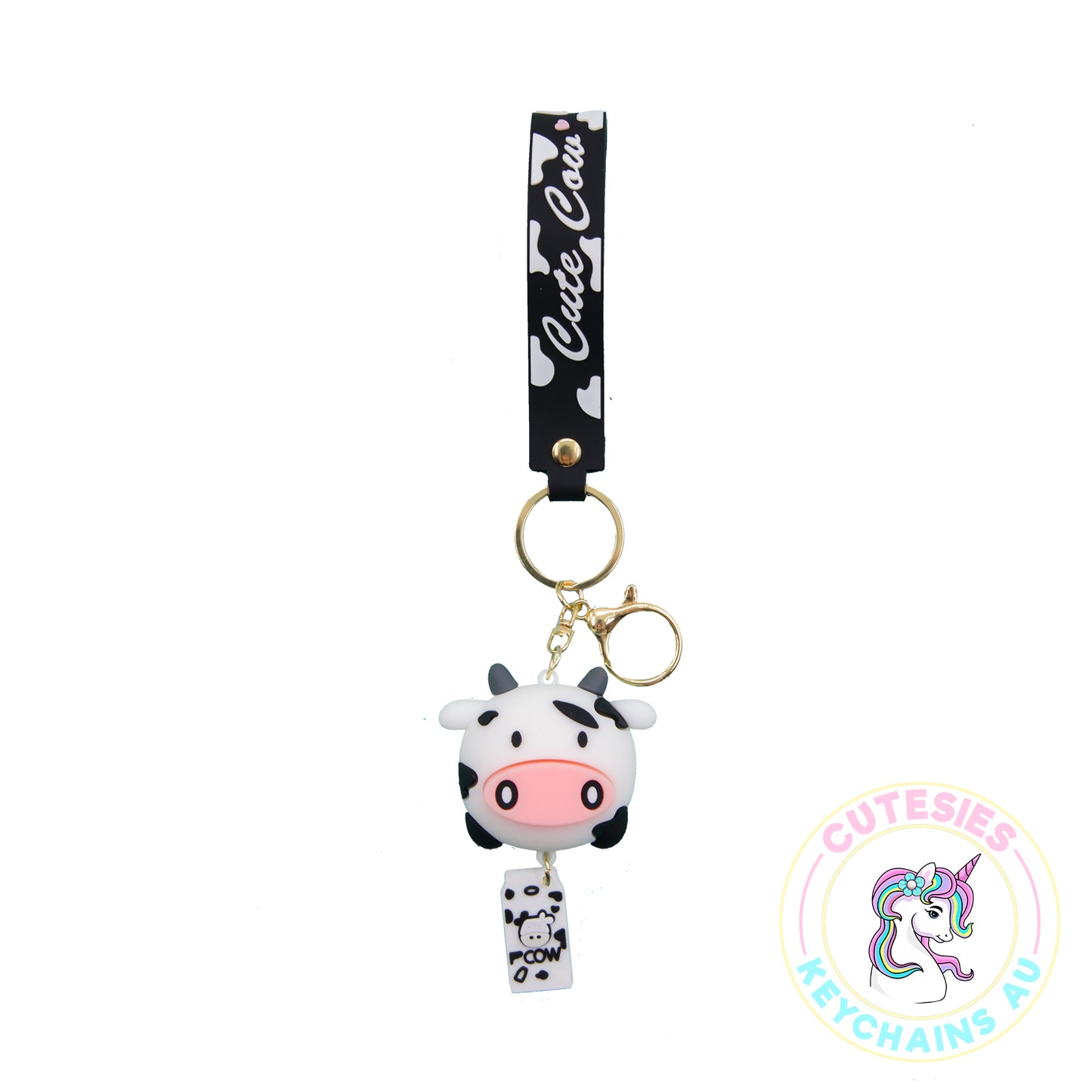 Cute Cow Keychains,  3d Keyring,  Keychain Pattern Svg, Key Chain for Women, Key Chain for kids,  Gifts for girl keychain, kawaii keychain, cute keychain Australia