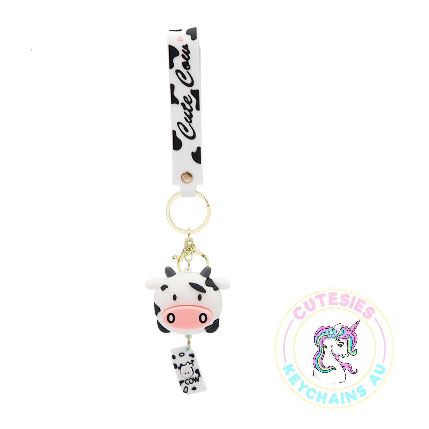 Cute Cow Keychains,  3d Keyring,  Keychain Pattern Svg, Key Chain for Women, Key Chain for kids,  Gifts for girl keychain, kawaii keychain, cute keychain Australia