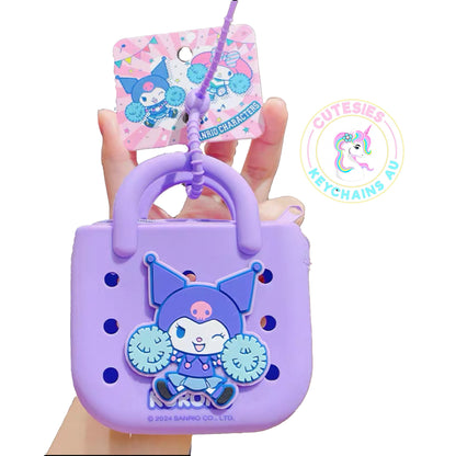 Mini Silicone diy Beach Bag (Genuine) - Headphone storage