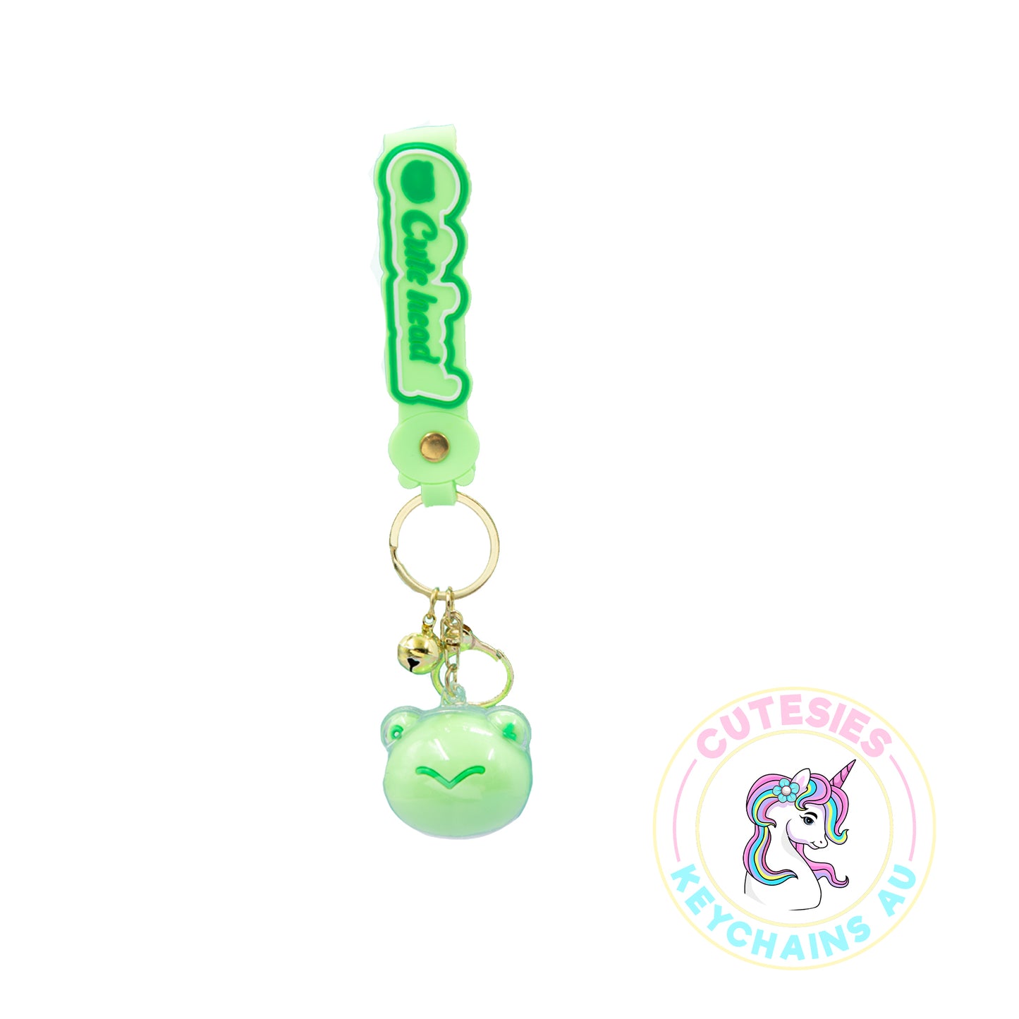 Cute Frog Head Keychain,  3d Keyring, Key Chain for Women, Key Chain for kids,  Gifts for girlfriend, kawaii keychain, cute keychain Australia