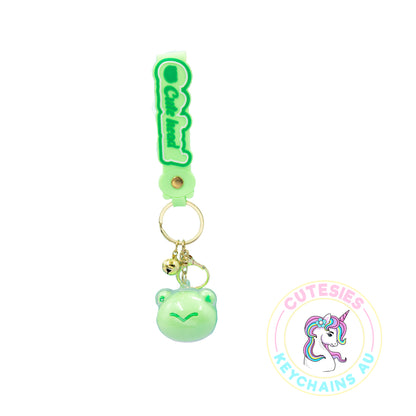 Cute Frog Head Keychain,  3d Keyring, Key Chain for Women, Key Chain for kids,  Gifts for girlfriend, kawaii keychain, cute keychain Australia