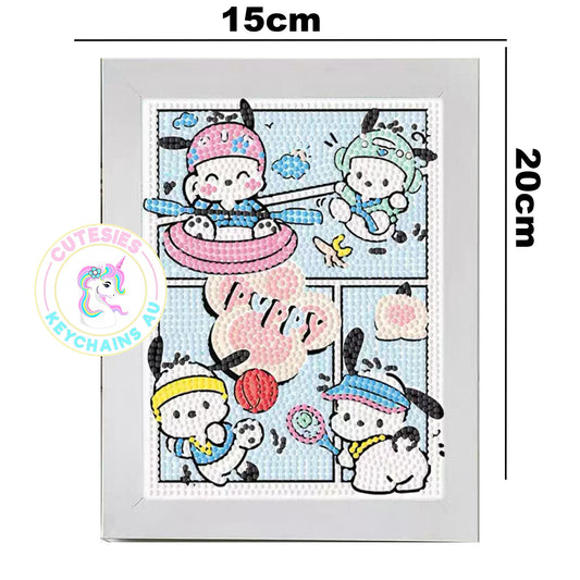 DIAMOND PAINTING - frame Style full kit