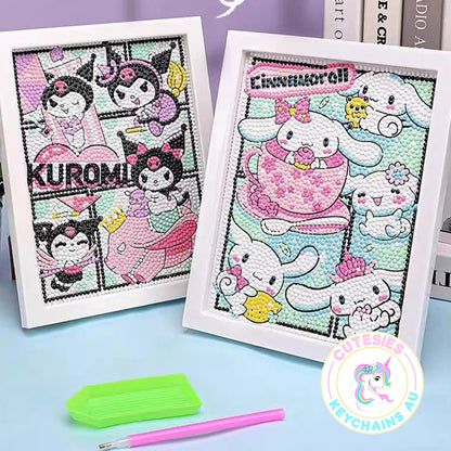 DIAMOND PAINTING - frame Style full kit