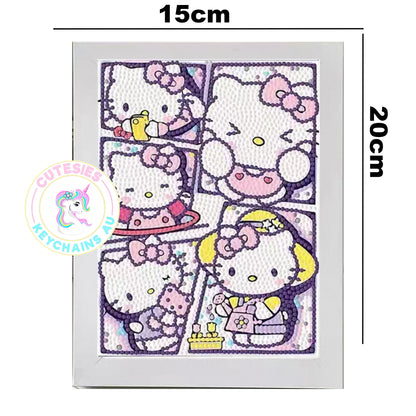 DIAMOND PAINTING - frame Style full kit