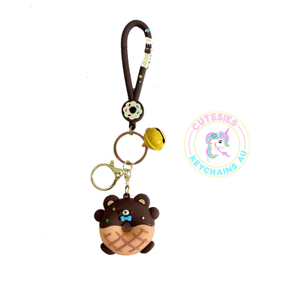 SWEET KAWAII DONUT KEYCHAINS