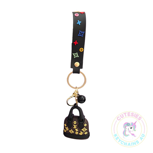 Cute Designer LV Handbag Keychain, Cute Keychain, LV Bag, LV Bag Keychain