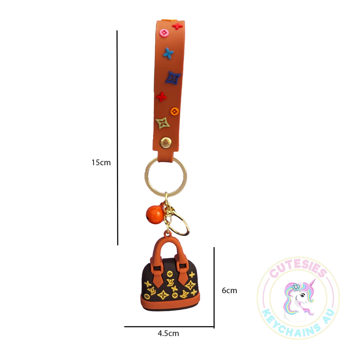 Cute Designer LV Handbag Keychain, Cute Keychain, LV Bag, LV Bag Keychain