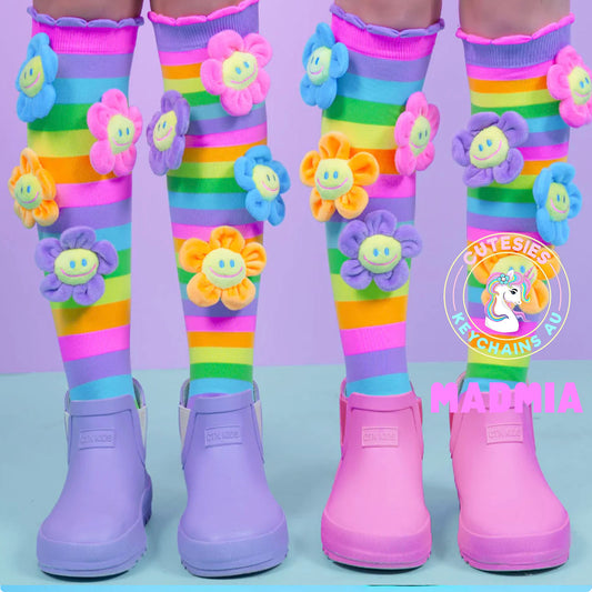 Oopsie Daisy Socks - Toddler and Adult - Rainbow socks, crazy sock day, kids socks, toddler socks, cute socks