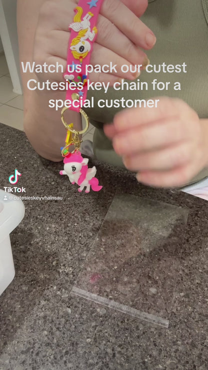 Cute Pink Unicorn Star Keychain, Key Chain for Women, Key Chain for kids,  Gifts for girl keychain, kawaii keychain, cute keychain Australia
