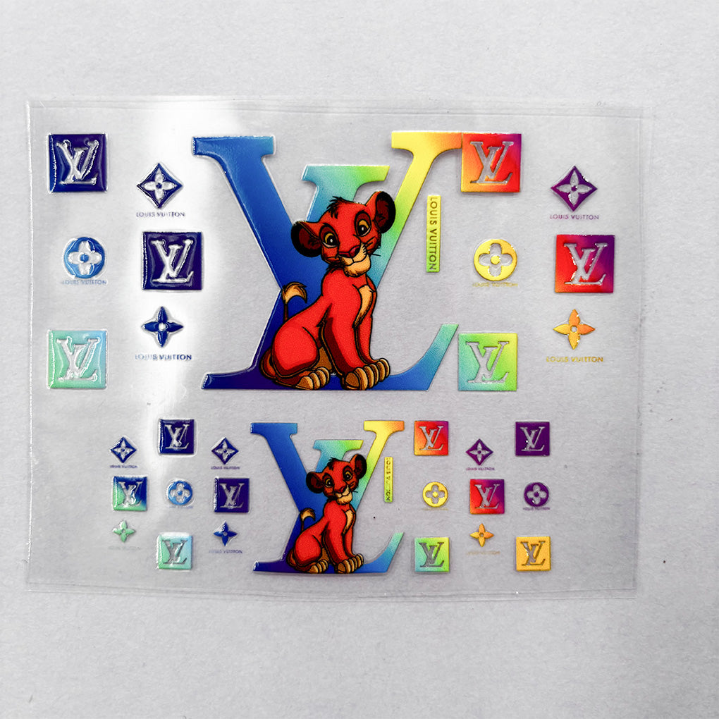 Transfers for mini tumblers