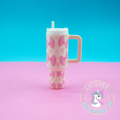 Mini tumbler Lip Balm Holder Keychain (Princess in Love) - Standard Edition